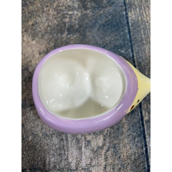 Hedgehog Small Planter, Jar, Caddy, Purple! - Picture 9 of 11